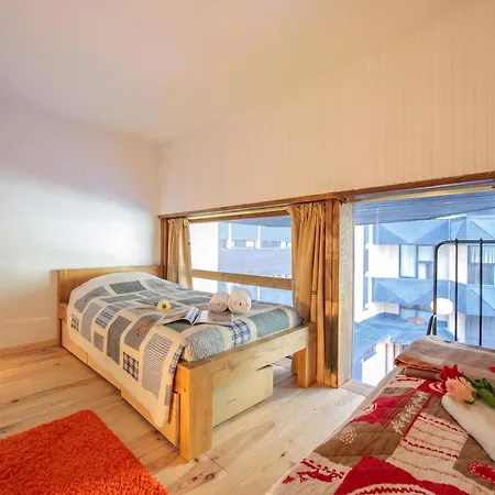 Grand Roc C121 From Slopes 280m, Parking & Wifi - Happy Apartment *